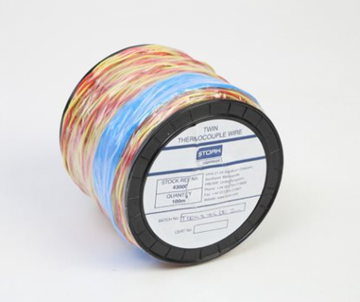 100m roll of type 'K' thermocouple wire