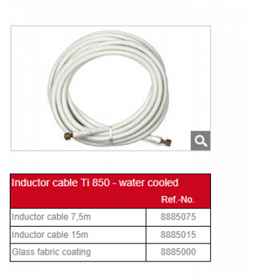 INDUCTOR CABLE - TI 850